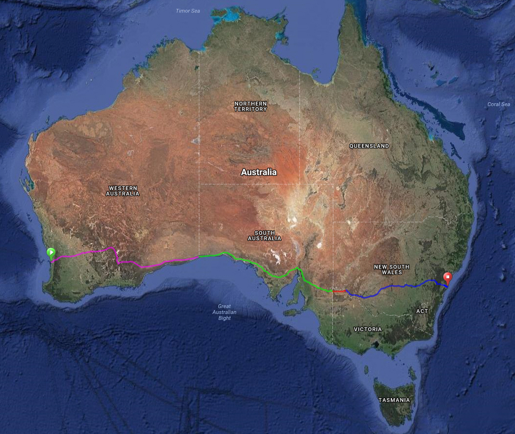 TxOz Google Map